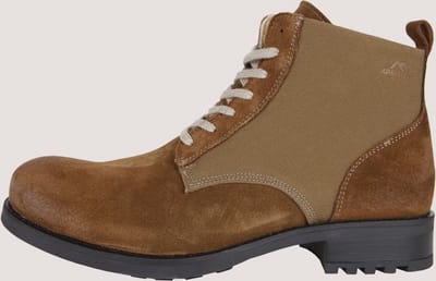 Helstons Deville Leren Armalith Tabak Khaki Motorschoenen - Laars