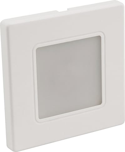 Trapverlichting ''LWE-86W'' 2W - Wandlamp 180lm - Verlichting trap Led warm wit - wit frame