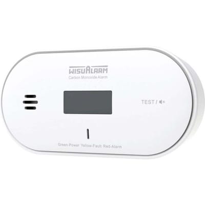 Wisualarm DHI-HY-GC30A-R8 Koolmonoxidemelder Koppelbaar, Incl. batterij (10 jaar) werkt op batterijen Detectie van Koolmonoxide