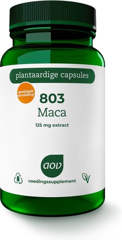 AOV 803 Maca - 60 vegacaps - Kruiden - Voedingssupplement