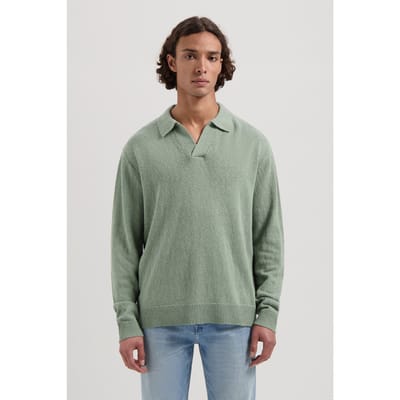 Dstrezzed Ds-niki Polo Lily Pad Size: S | Sweaters Outlet | Heren | Groen