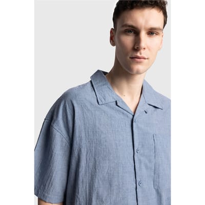 Heren T-shirt met Korte Mouwen in Relaxed Fit