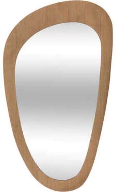 Atmosphera Organische spiegel Sophie 70x40cm - Bruin