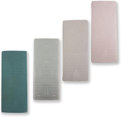 Keramische luchtbevochtiger set voor radiator – 4-delige waterverdamper met unieke designs