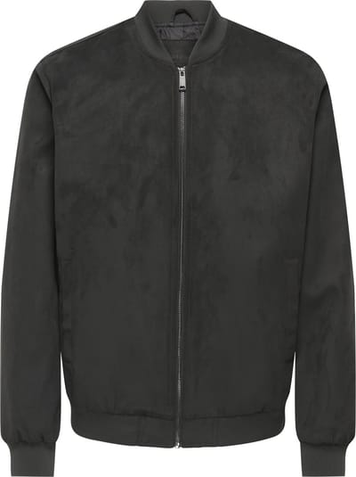 ONLY&SONS - ONSLUCAS FAKE SUEDE BOMBER OTW NOOS - Heren - Buitenjassen
