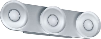 WallCeiling rond Tucana IP44 LED 13,5W alu geanodiseerd/helder 230V met/acryl 70477