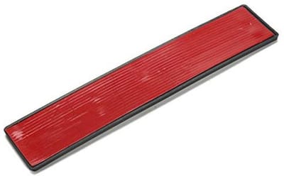 Auto Voetsteun Pedaal Pad Trim 25 x 4.5 cm voor Jaguar Compatibel
