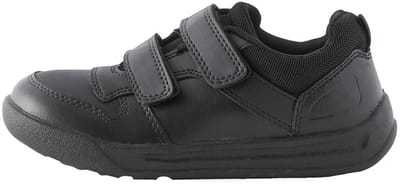 Next - Jongens - Schoolschoenen met dubbele klittenbandsluiting met brede pasvorm (G) - Zwart