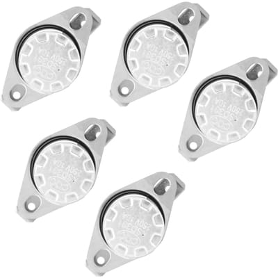 5 Pièces KSD301 Interrupteur Contrôle de Température Thermostat Interrupteur Thermique 250V10A NO40 degrés Celsius white