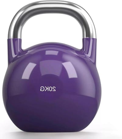 Professionele Kettlebell Swinghalter in Studiokwaliteit inclusief Workout - Wedstrijdhalter Rond Gewicht in Verschillende Kleuren verstelbare kettlebell