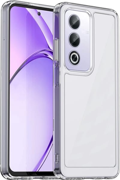 Coverup Hoesje - Geschikt voor OPPO A80 Hoesje - Coverup Transparant ShockProof TPU Back Cover - Transparant