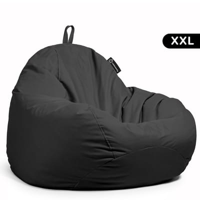 Casacomfy Pear XXL - Complete Grote Zitzak Volwassenen - Binnen & Buiten - Waterafstotend - Zwart