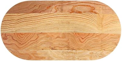 Tafelblad Massief Eikenhout - Vervangend blad - Tafel Verfrissen - Sterk Duurzaam Hout - 120x60x4 cm - Lichtbruin