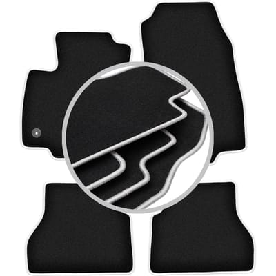CARLUX-SILVER automatten voor: Ford B-MAX minivan (2012-2017)