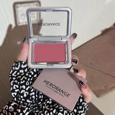 5 kleuren Gezicht Blusher Palette Natuurlijke Langdurige Make-up Rouge Perzik Roze Wang Contouring Blush Cosmetica