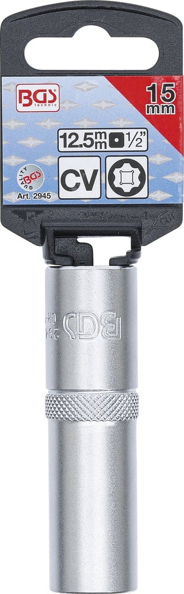 BGS Dopsleuteldop Super Lock, diep 1/2 15 mm