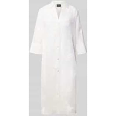 regular fit blouse met lange mouwen met gebloemd-stitching