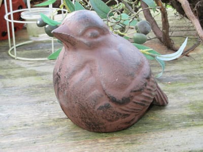 Gietijzeren vogel groot