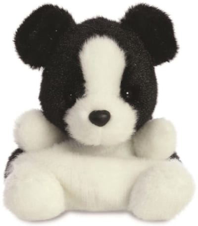Palm Pals Bordercollie Hond Pluche Knuffel 15 cm