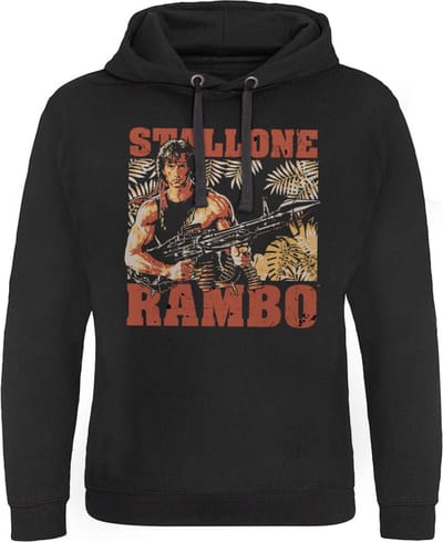 Rambo Hoodie/trui -S- Djungle Zwart