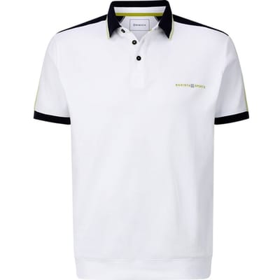 Babista herren Poloshirt - 44/46 - wit - Plus Size