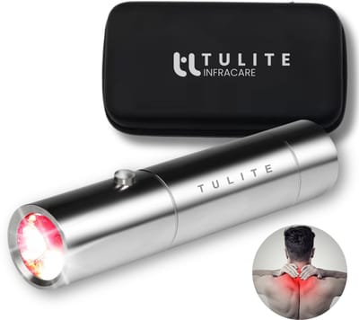 TULITE Infraroodlamp – Rood Licht Therapie – Infraroodtherapie - Draagbaar - Lichttherapie voor Huid, Haar & Spieren – Red Light Therapy