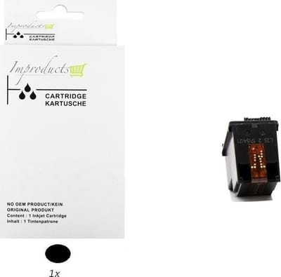 Improducts® Inkt cartridges - Alternatief HP 305 / 305 XL - 305XL 305XL 3YM62AE Zwart - Print meer dan 2x zoveel als de originele HP XL cartridges