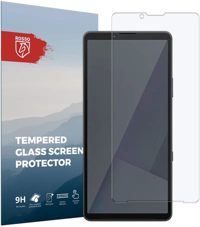 Rosso Screen Protector Geschikt voor Sony Xperia 10 VII | 9H Tempered Glass | Glasplaatje | Beschermlaag | Beschermglas | 9H Hardheid