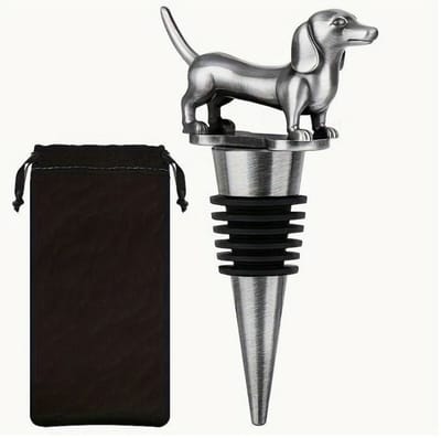 Teckel Wijnstopper - De Perfecte Accessoire voor je Wijncollectie