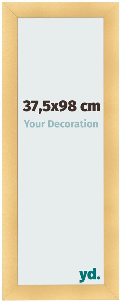 Your Decoration - Fotolijst 37,5x98 cm - MDF - Goud Mat - Pisa