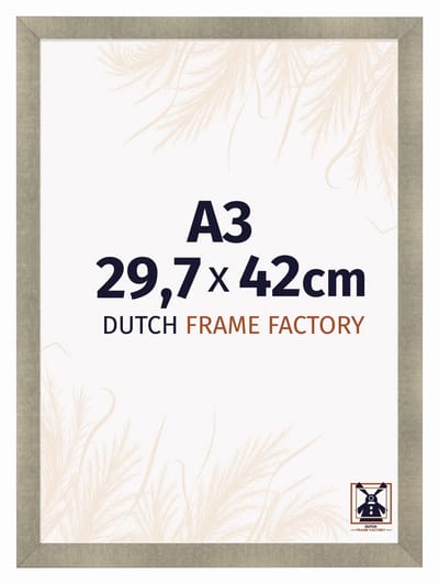 Fotolijst A3 29,7x42 cm - MDF - Goud Antiek - Praag