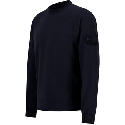 Stone Island Zomer 26 Ronde Hals Gebreide Raglan Lange Mouw Sweatshirt Heren sweatshirt L1S156100064S00F3-V0020 XL black