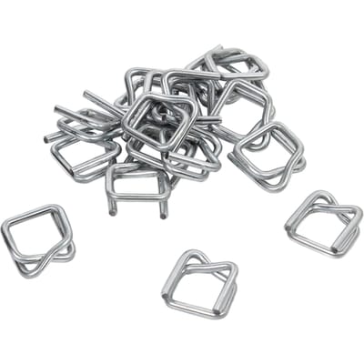 Metalen gespen IEZZY tbv textielband 13mm 1000 stuks
