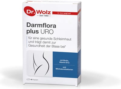 Dr. Wolz Darmflora Plus Uro - Ondersteuning van slijmvlies bij vrouwen - Urinewegen en vaginaal gebied