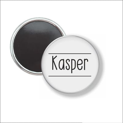 Button Met Magneet 58 MM - Kasper - NIET VOOR KLEDING