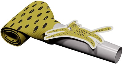 Roltongen Zoo Party 24cm - 6 stuks