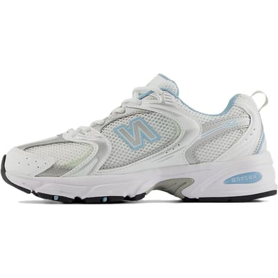 New Balance 530 Wit Chroomblauw Unisex Sneakers Zilver-Metallic MR530SGB 43