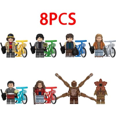 NIEUW De Gruwelijke Film Dustin Mike Vecna Will Eleven Demogorgon Model Figuur Blokken Bouwstenen Speelgoed Voor Kinderen