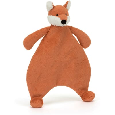 Jellycat knuffeldoekje bashful fox cub