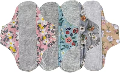 Herbruikbare Menstruatieinlegkruisjes - Wasbaar Maandverband - Dagelijkse Bescherming - Ademend en Zacht Materiaal - 18 cm - Meerdere Kleuren
