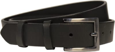 Timberland Look - Zwart - Leren Riem - 3 cm Breed – Dames Riem Of Heren Riem – 110 cm (Taillemaat 90 cm)