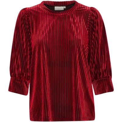 Blouse met lange mouwen KAcaca Blouse met lange mouwen Loose fit red
