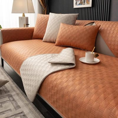 Waterdichte Bankmat Antislip Verdikt Scandinavische Bankhanddoek Vier Seizoenen Technologie Stof Ultrasone Bankhoes voor Woonkamer 70x70cm 1pcs