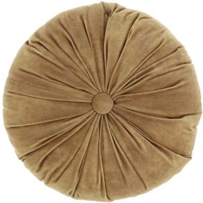 Unique Living Sierkussen Basics - Polyester - Bruin - 40 x 40 x 0 cm (BxHxD)
