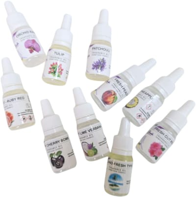 ArinKaSoap Bestseller Geuroliën Set – Cosmetische Geurolie voor Zeep, Kaarsen & Cosmetica – 10x 10 ml Geconcentreerde Geuren – Zelf Zeep Maken, Kaarsen Maken & DIY – Cadeauset voor Hobby en Professionals
