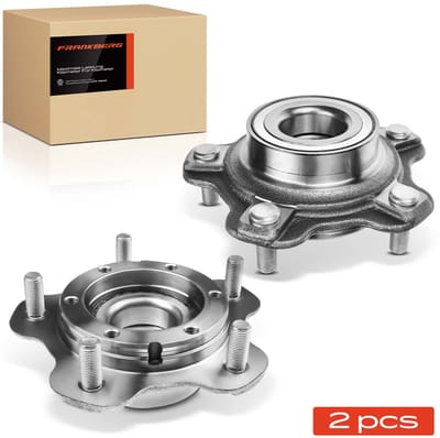 Frankberg 2x Wielnaaf Set Achter voor BMW X3 F25 X4 F26