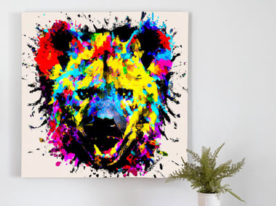Laugh it up | Laugh it up | Kunst - 80x80 centimeter op Forex | Foto op Forex