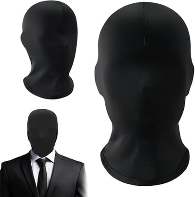 Unisex Volledige Gezichtsmasker Set voor Halloween, Cosplay en Carnaval - Polyester Volledige Hoofd Bedekking