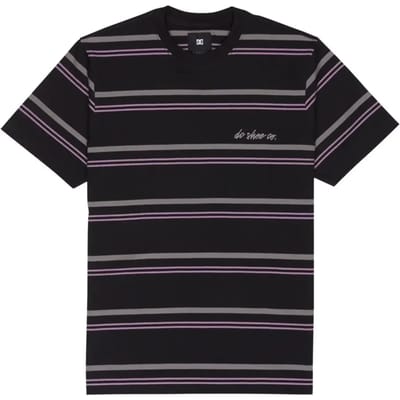 DC Sheriff Stripe T-Shirt zwart