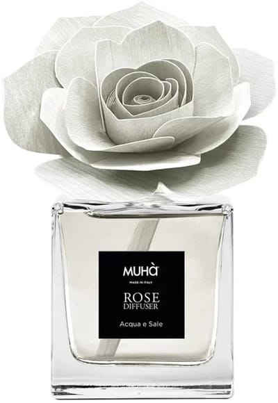 Muhà Rose diffuser 100ml wit - Acqua e sale